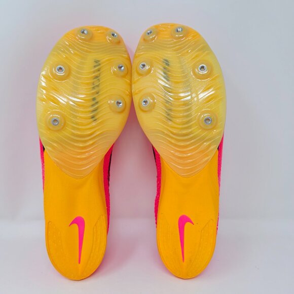 Nike Air Zoom Victory Pink Orange Track Field Shoes Cleats CD4385-600 Size 12 - Picture 8 of 8